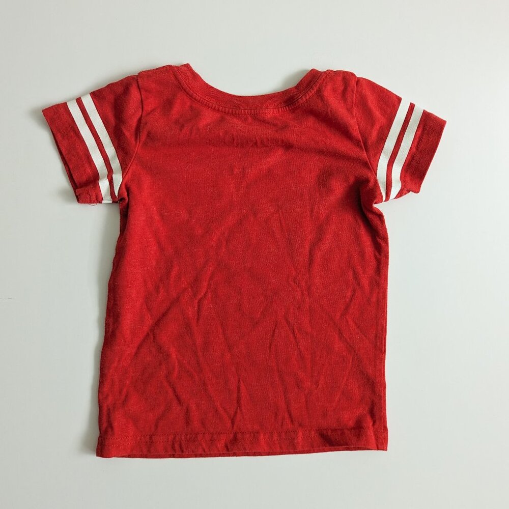 Buzz Aldrin Nasa Girls Red Tee PLAY condition 4T - Picture 3 of 8